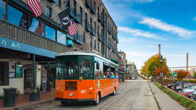 Trolley Tour in Savannah