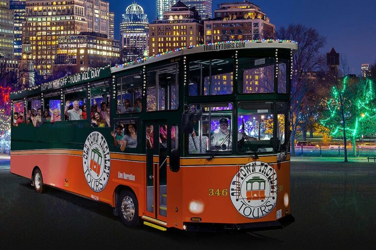 Boston holiday trolley