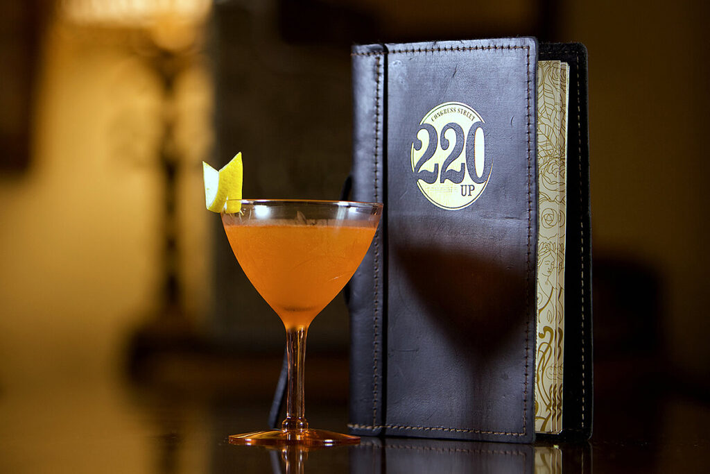Cocktail event at Savannah american prohibition museum