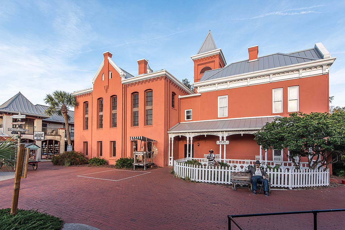 exterior of St. Augustine Old Jail