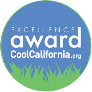 Excellence Award CoolCalifornia logo 