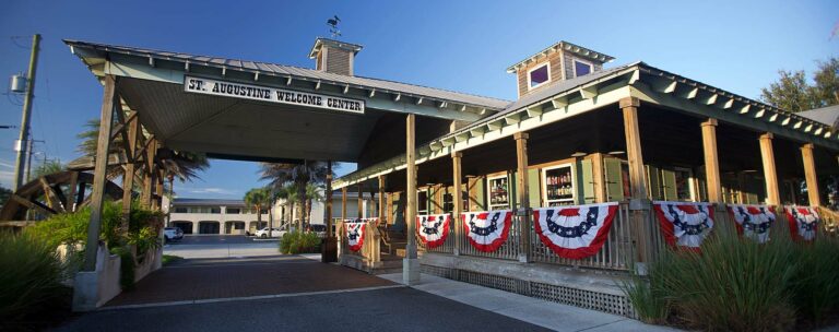 St. Augustine Welcome Center at 1305 N Ponce de Leon Blvd