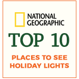 National Geographic Top 10 Places to See Holiday Lights