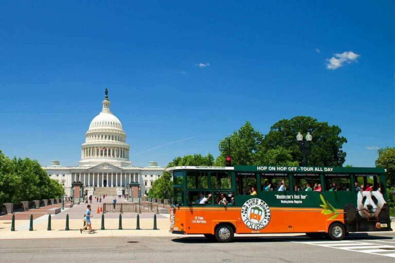 one day trolley tour in washington