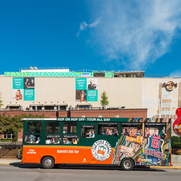 Old Town Trolley tour in nashville