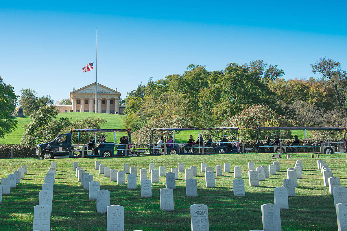 arlington house and the arlington trolley tour