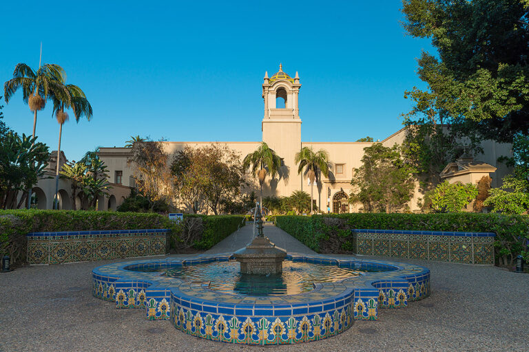 Balboa Park courtyard