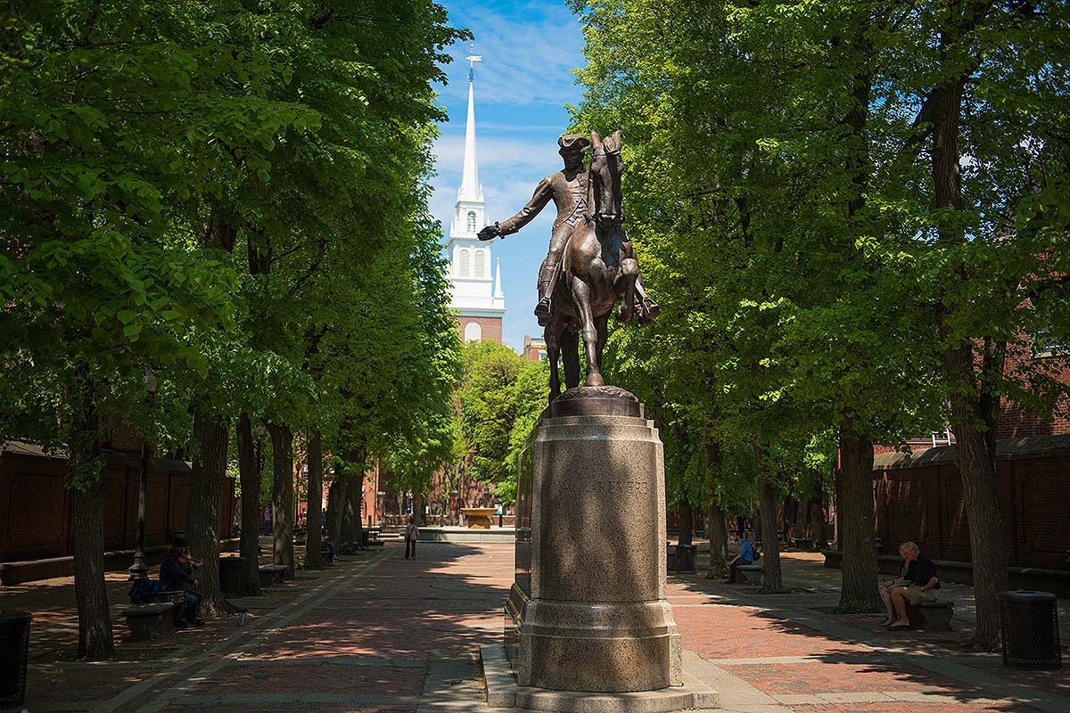 Boston Paul Revere statue