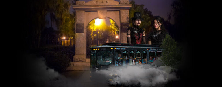 Savannah ghost town trolley tour hosts