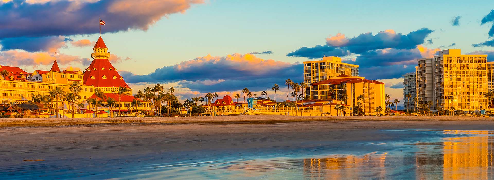 Hotel Del Coronado beach