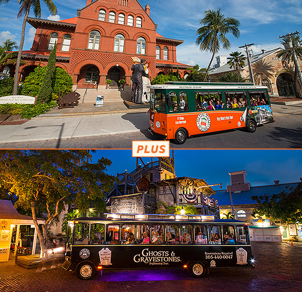 Key West Old Town Trolley and Ghosts & Gravestones Tour