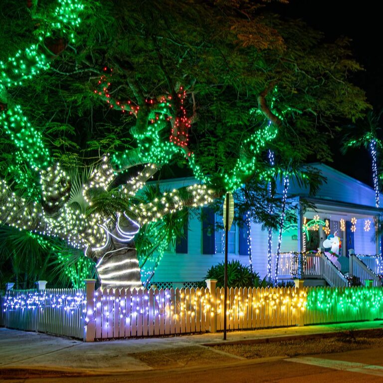 Key West holiday lights