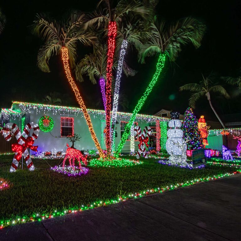 Key West holiday lights