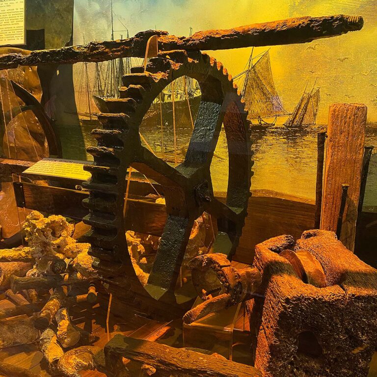 Key West Shipwreck Treasure Museum exhibit