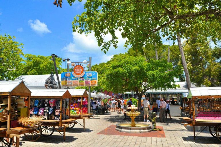 Mallory Square outdoor shopping