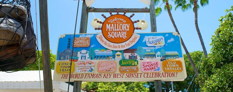 Mallory Square signs