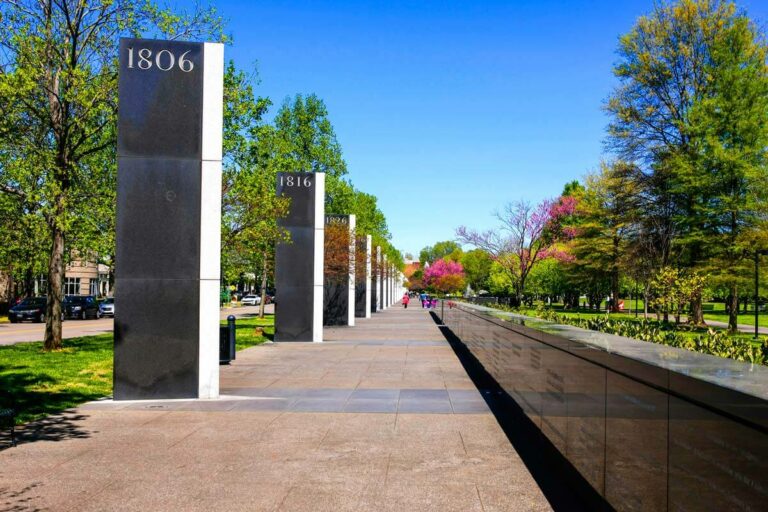 Pathway of history in Nashvillle