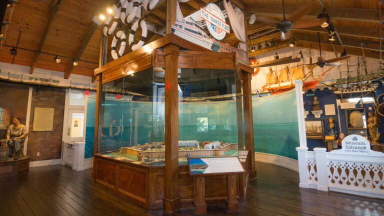 Sails to Rails Museum exhibit