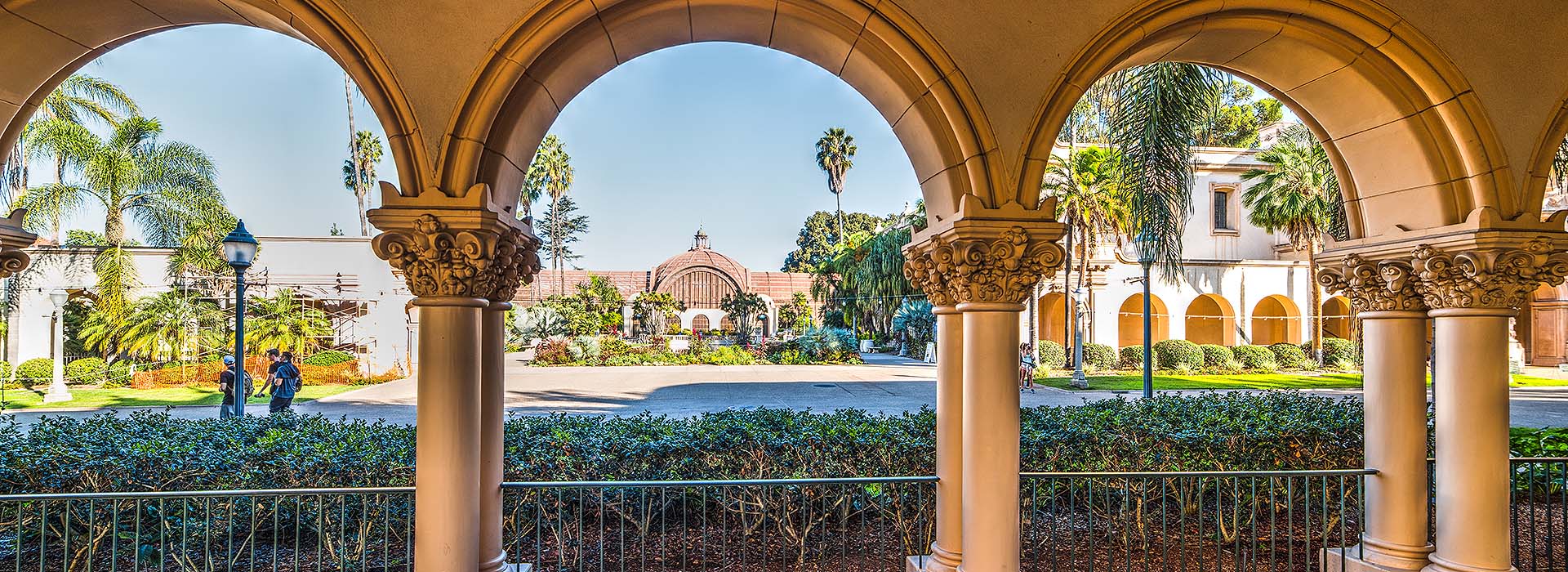 San Diego Balboa Park arches