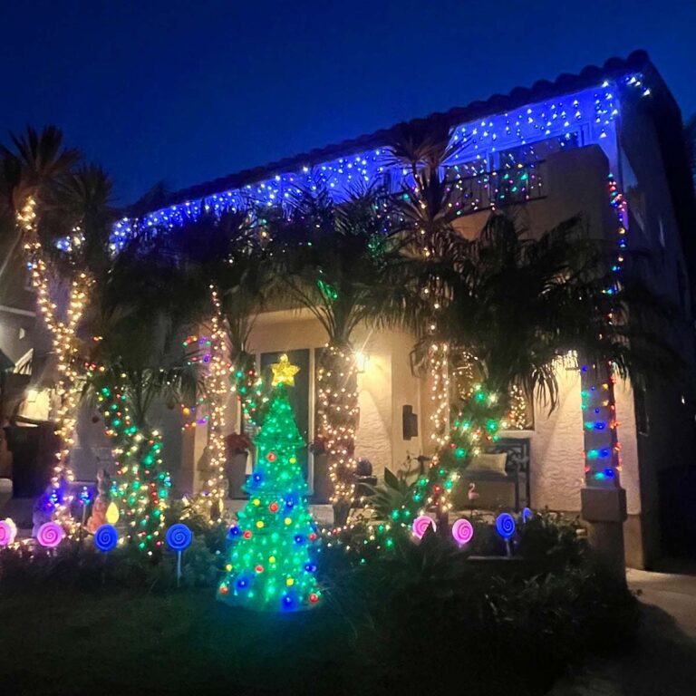 San Diego holiday lights