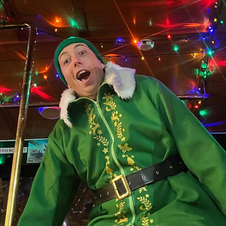 San Diego holiday tour elf host