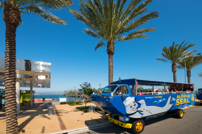 San Diego SEAL Tours on land at Visitor Center