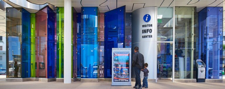Exterior of San Diego Visitor Information Center