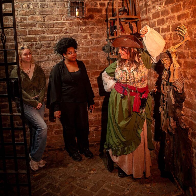 torture room at Savannah Pirates and Treasure Museum