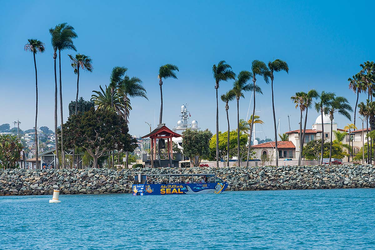 San Diego SEAL Tour on water