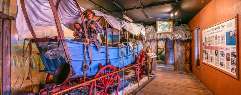 St. Augustine History Museum wagon exhibit