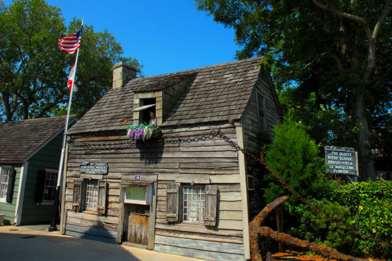 St. Augustine Oldest Wooden Schoolhouse