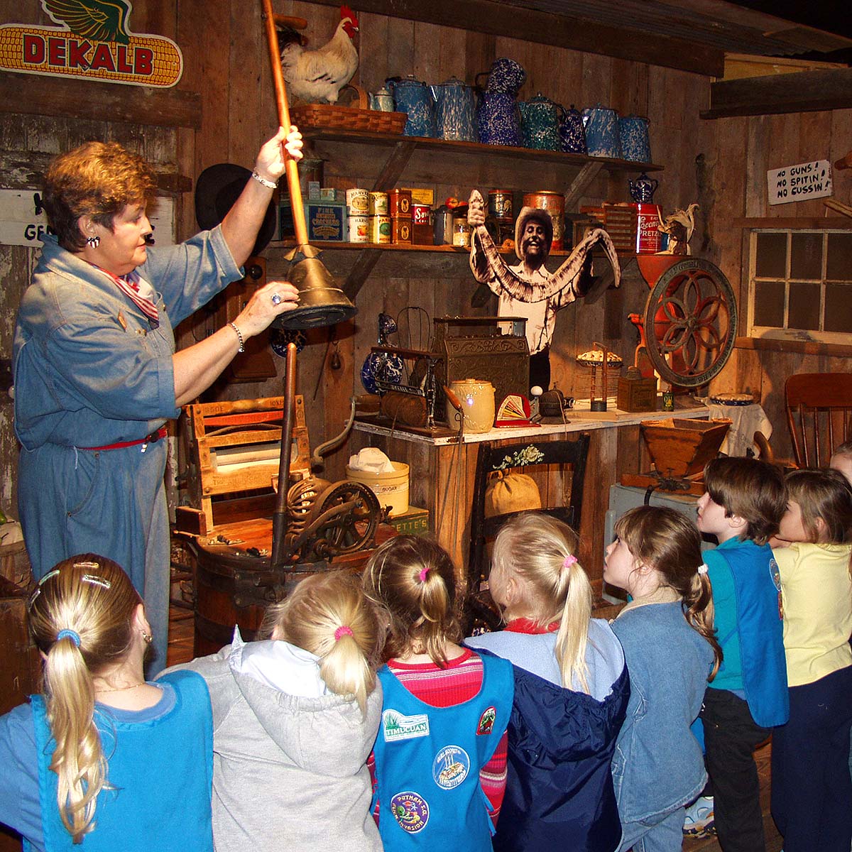 school children at St. Augustine History Museum