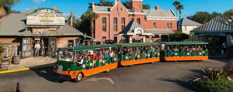 St. Augustine Old Town Trolley at the Old Jail