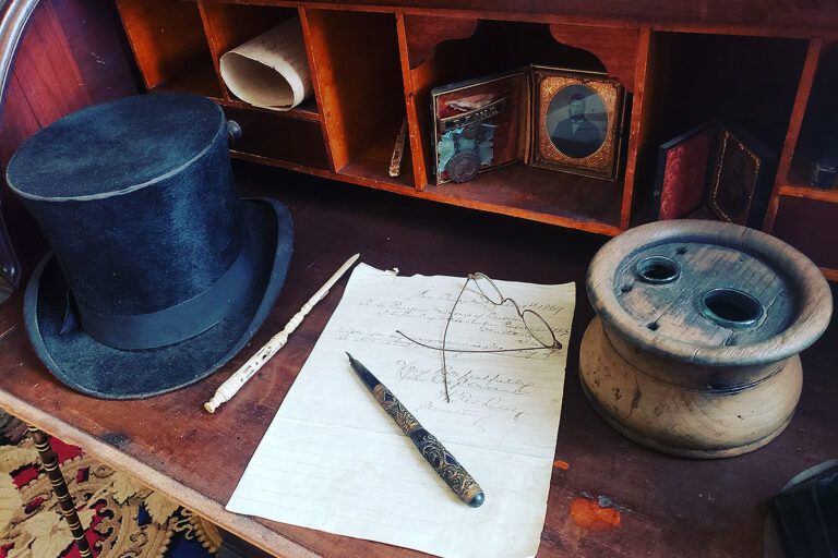 Whaley House desk