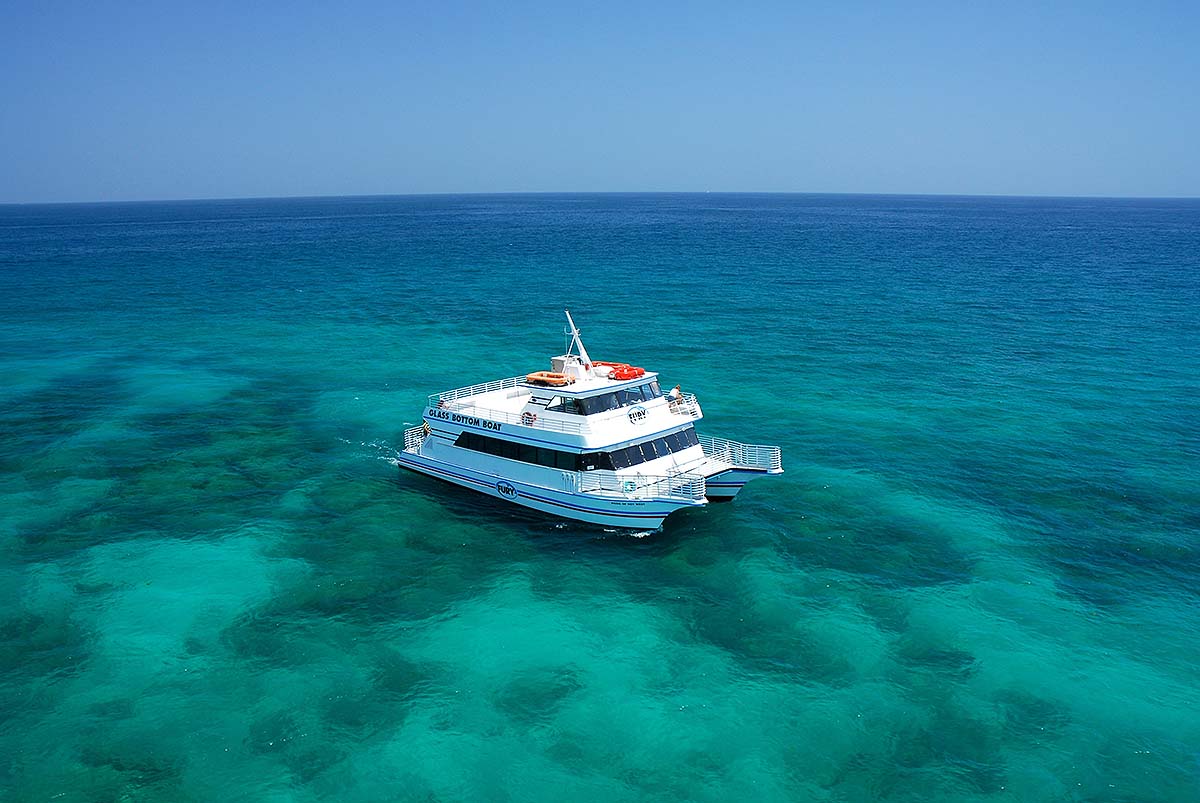 Key West glass bottom boat