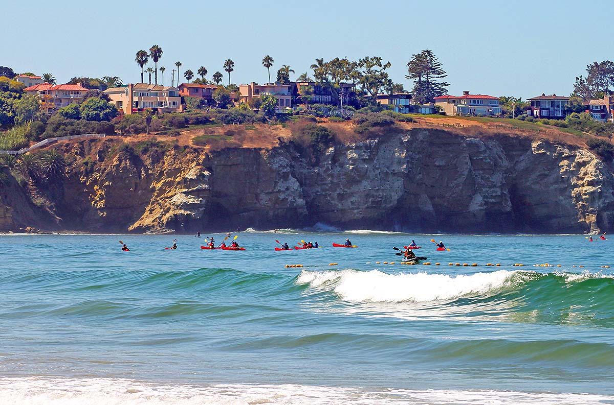 La Jolla kayaking