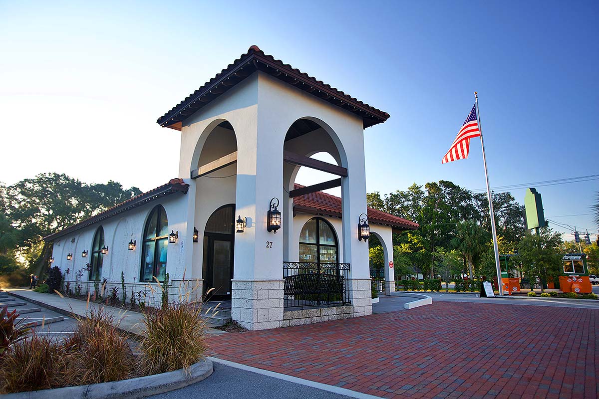 St. Augustine Welcome Center at 27 San Marco Avenue