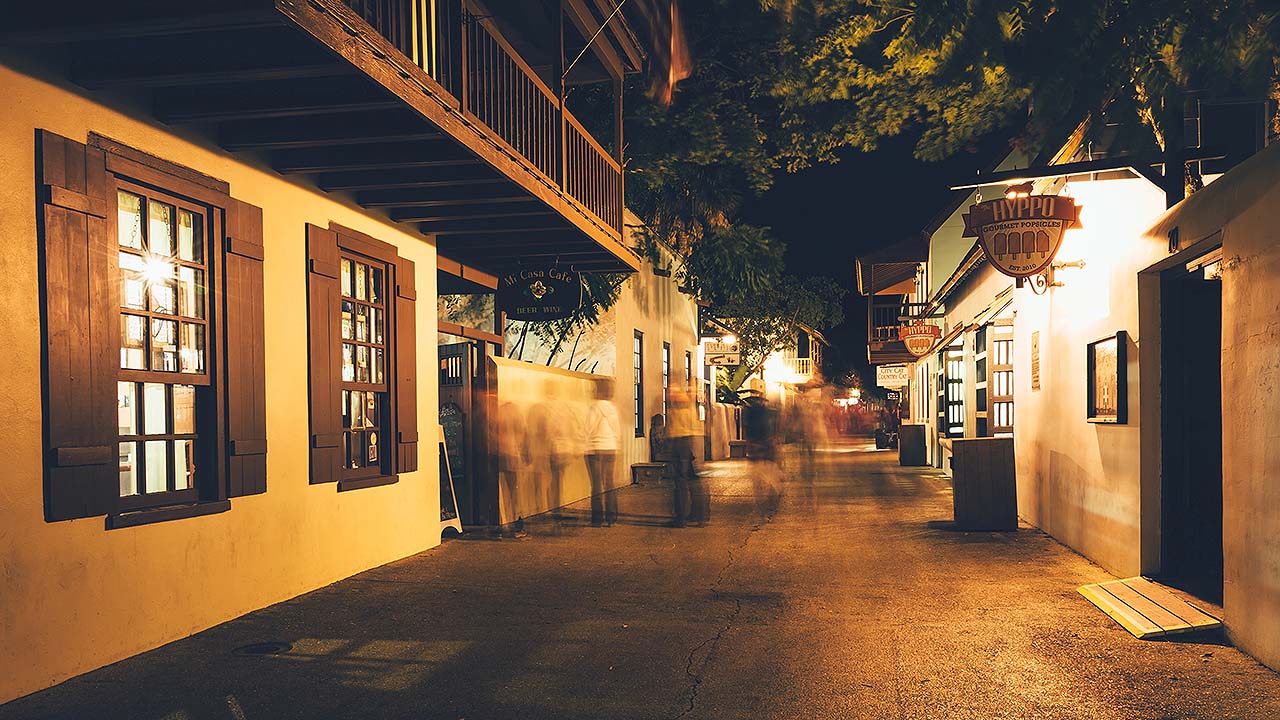 St. Augustine, featuring its iconic architecture