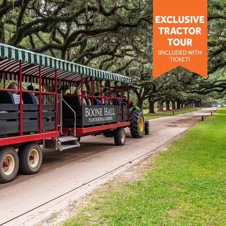 Boone Hall Plantation tractor tour