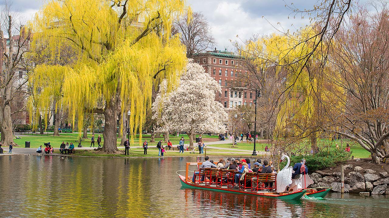 Boston in spring