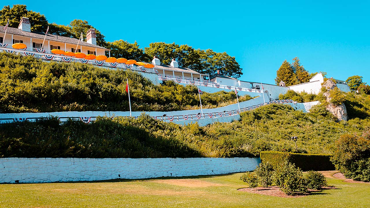 Fort Mackinac on Mackinac Island, Michigan