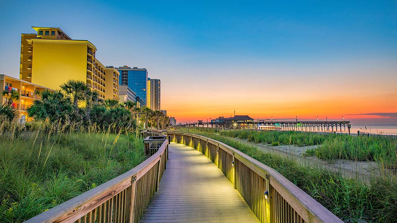 Myrtle Beach in spring