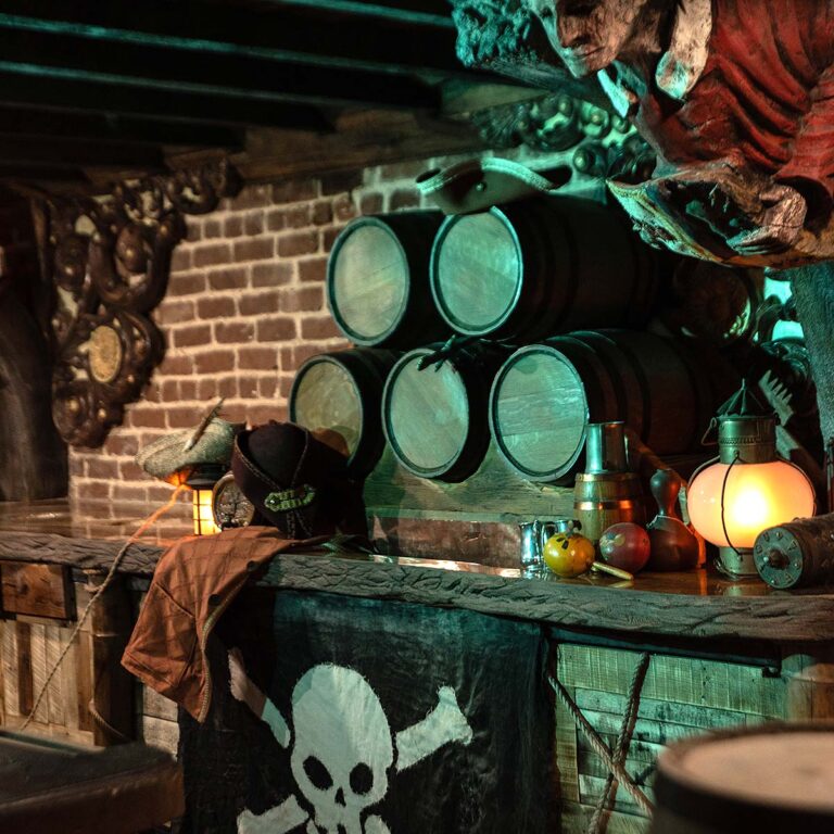 Savannah Pirates and Treasure Museum exhibit