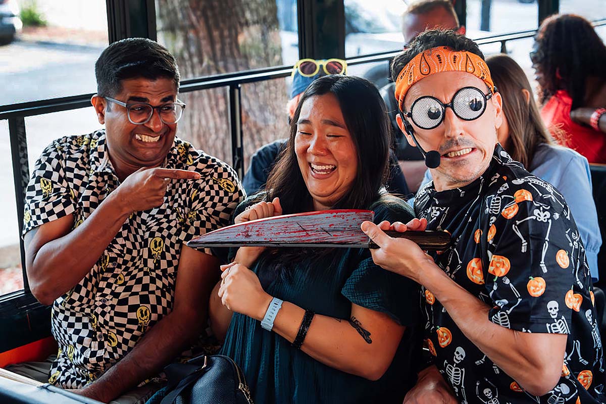 Savannah Ghost Tours for Morons guests and host