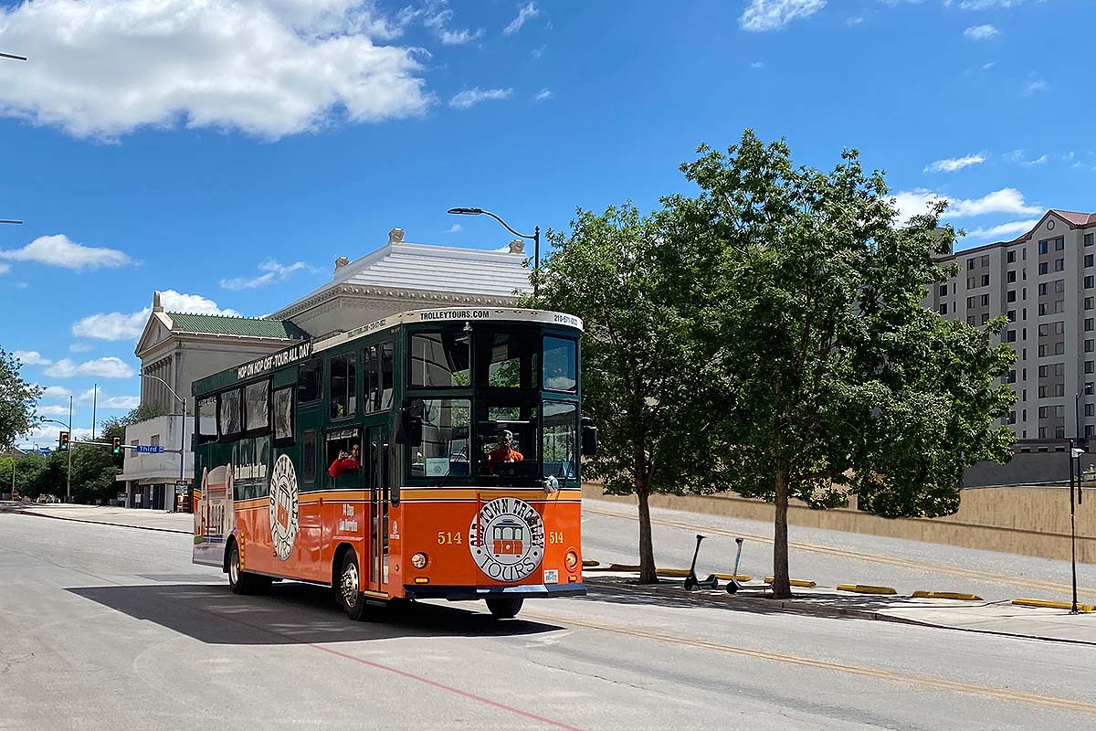 San Antonio trolley